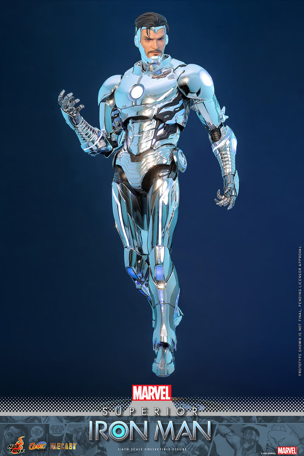 *Pre-Order* Marvel Superior Iron Man Sixth Scale Figure by Hot Toys