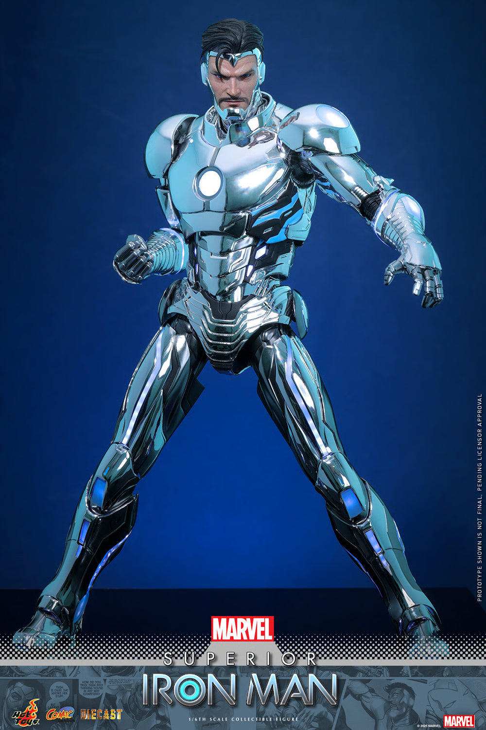 *Pre-Order* Marvel Superior Iron Man Sixth Scale Figure by Hot Toys