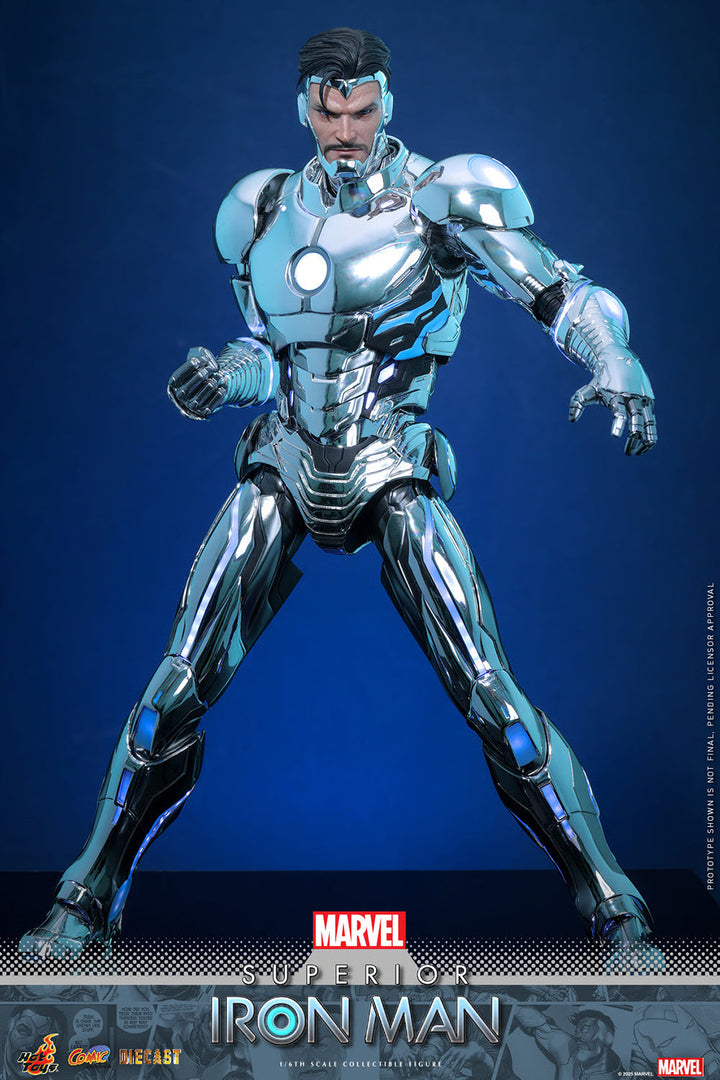 *Pre-Order* Marvel Superior Iron Man Sixth Scale Figure by Hot Toys
