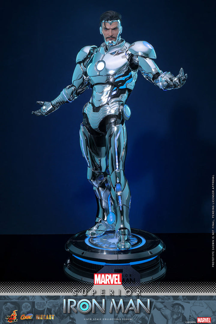 *Pre-Order* Marvel Superior Iron Man Sixth Scale Figure by Hot Toys