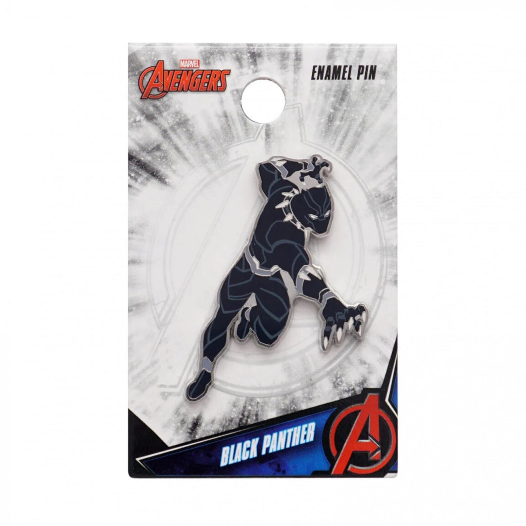 Marvel Avengers Black Panther Comic Book Enamel Pin