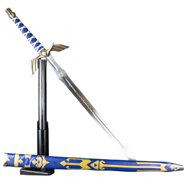 Legend of Zelda Link Master Sword Deluxe Replica Steel Sword &amp; Sheath