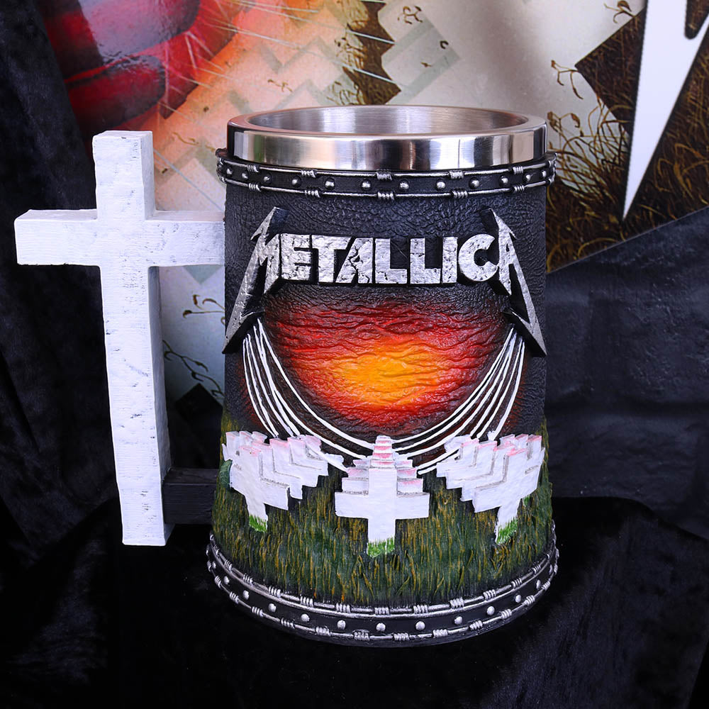 Metallica Master of Puppets Sculpted Tankard Mug