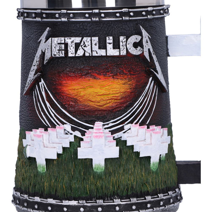 Metallica Master of Puppets Sculpted Tankard Mug