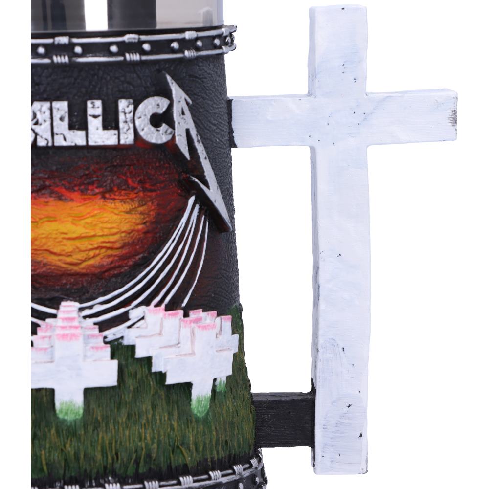 Metallica Master of Puppets Sculpted Tankard Mug