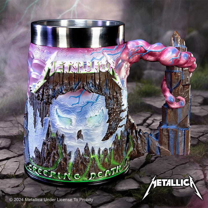Metallica Creeping Death Tankard Mug