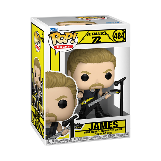 Metallica James Hetfield (72 Seasons) Funko Pop! Vinyl Figure