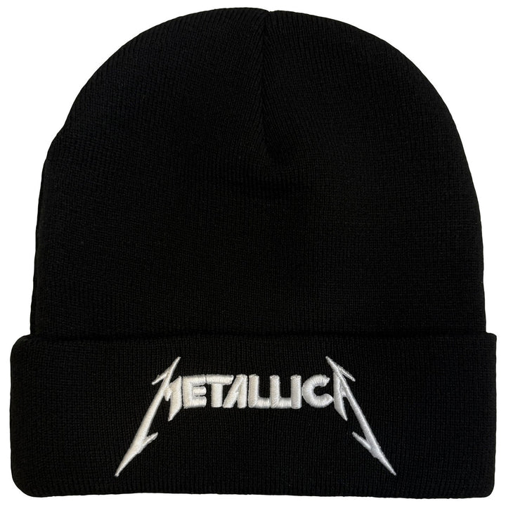 Metallica Logo Black Beanie Hat