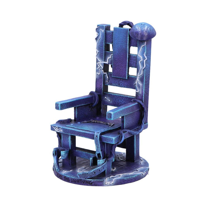 Metallica Ride the Lightning Blue Chair Ornament Statue