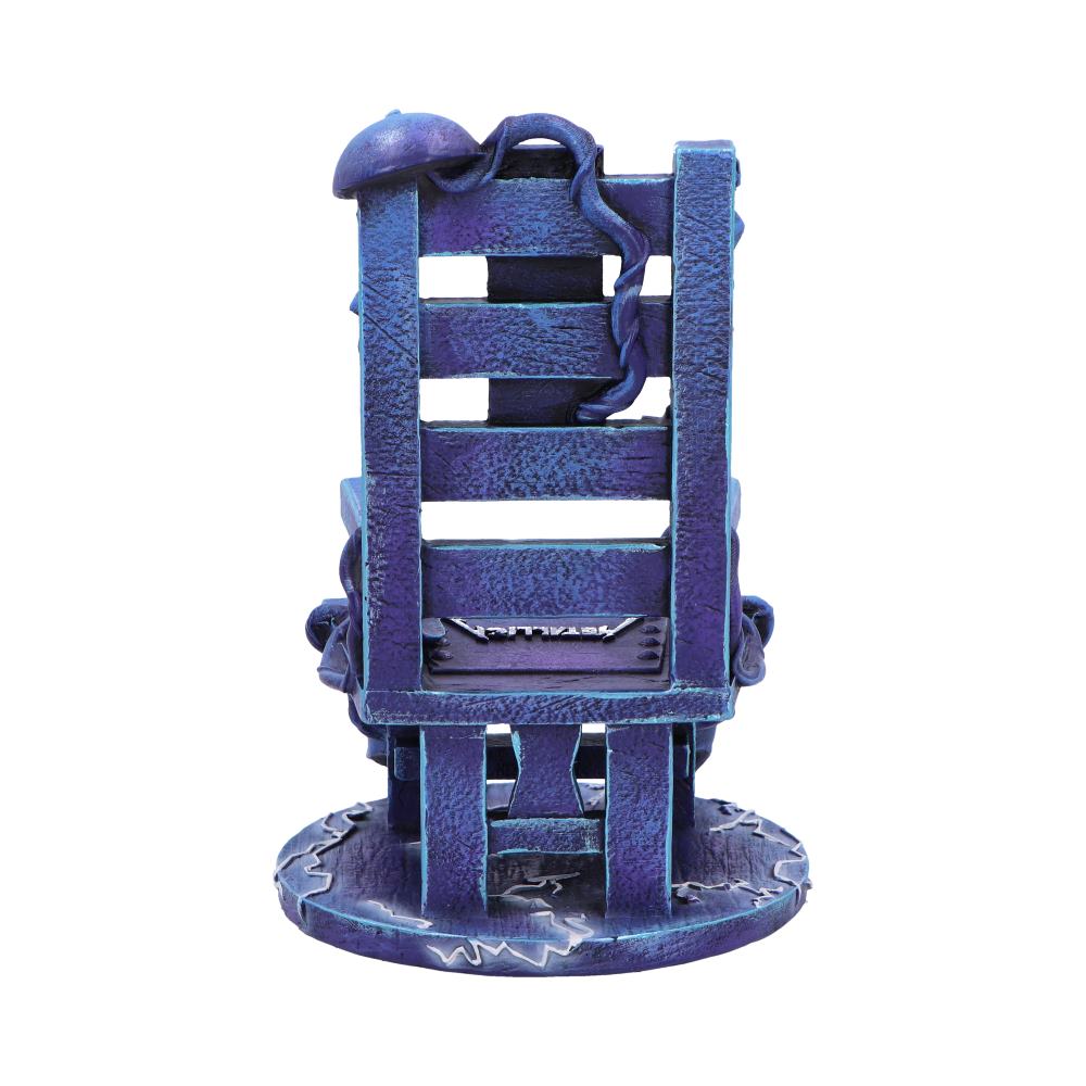 Metallica Ride the Lightning Blue Chair Ornament Statue