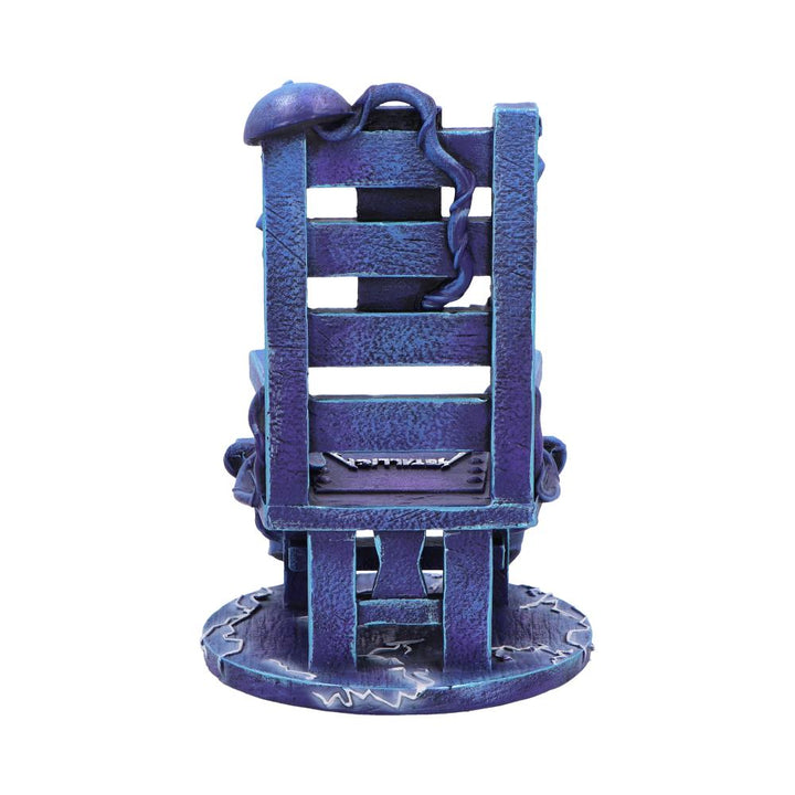 Metallica Ride the Lightning Blue Chair Ornament Statue