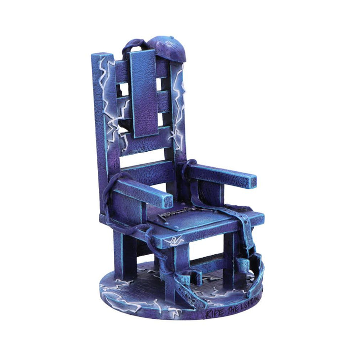 Metallica Ride the Lightning Blue Chair Ornament Statue