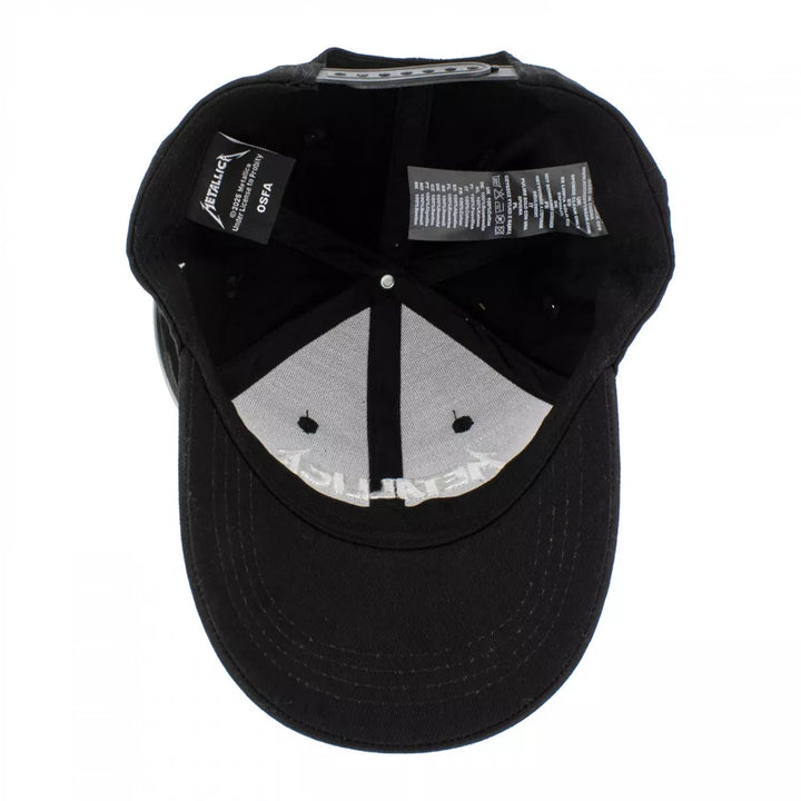 Metallica Band Logo Snapback Hat