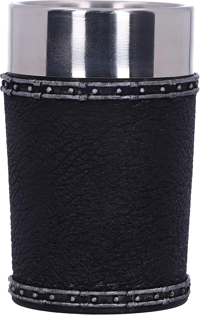 Metallica Black Album Resin and Stainless Steel Shot Glass