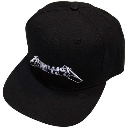 Metallica 3D Logo Snapback Hat