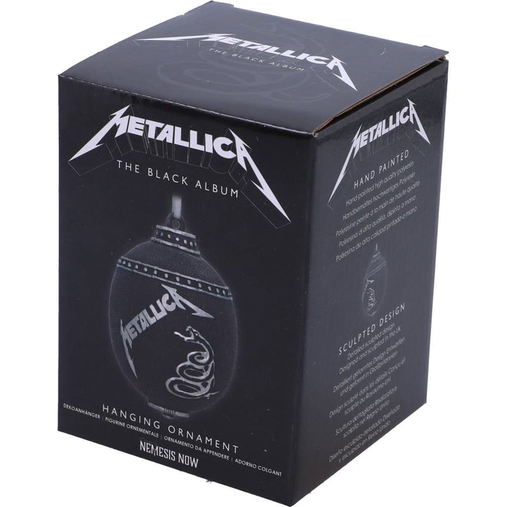 Metallica Black Album Hanging Decorative Ornament