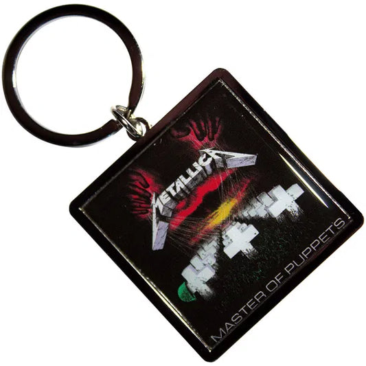 Metallica Master of Puppets Enamel Keychain