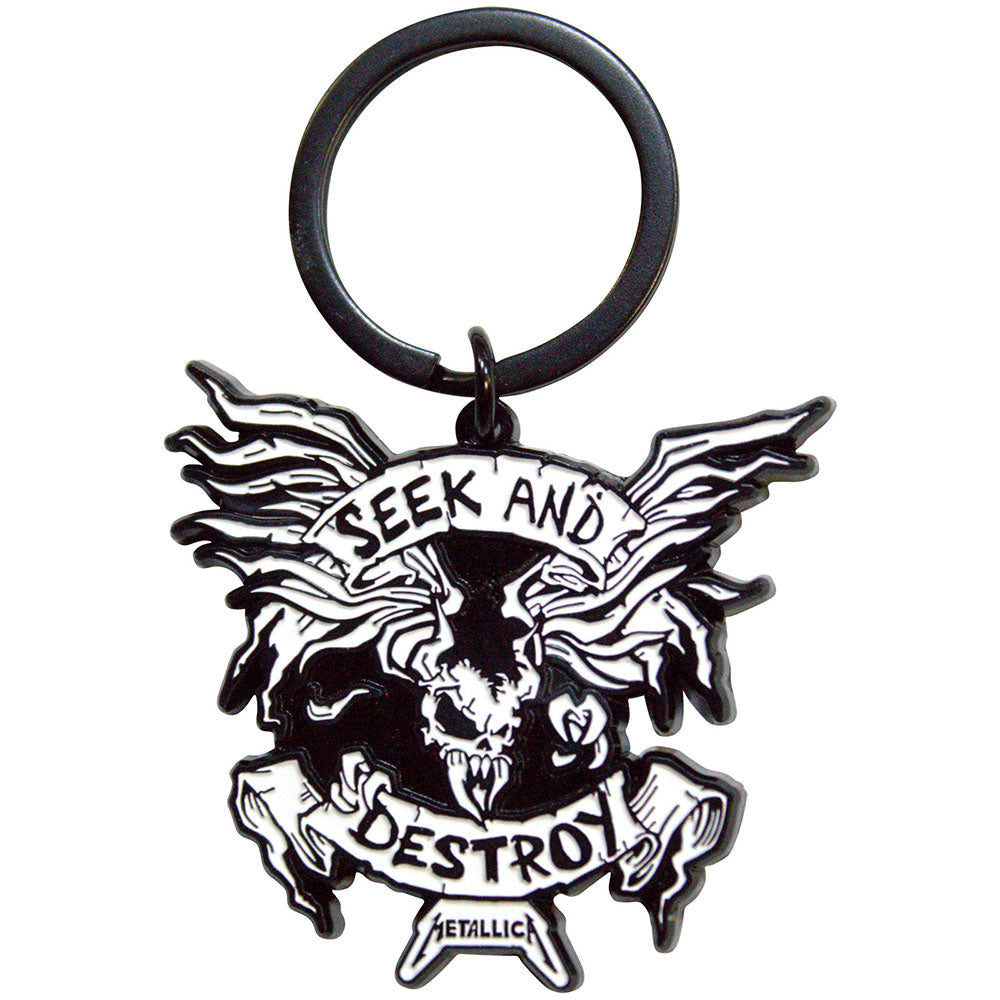 Metallica Seek &amp; Destroy Keychain