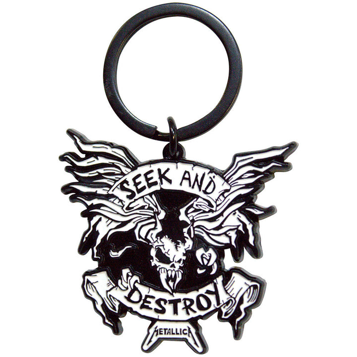 Metallica Seek &amp; Destroy Keychain