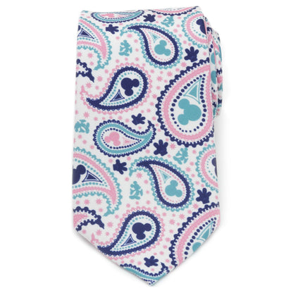 Mickey Mouse Paisley Multicolor Fine Necktie