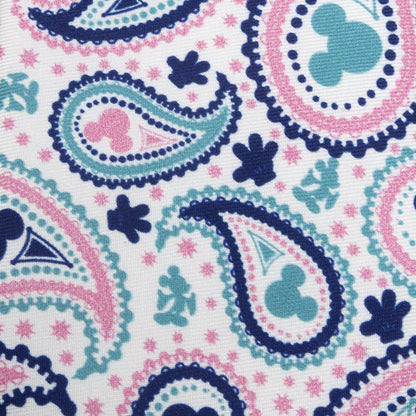 Mickey Mouse Paisley Multicolor Fine Necktie