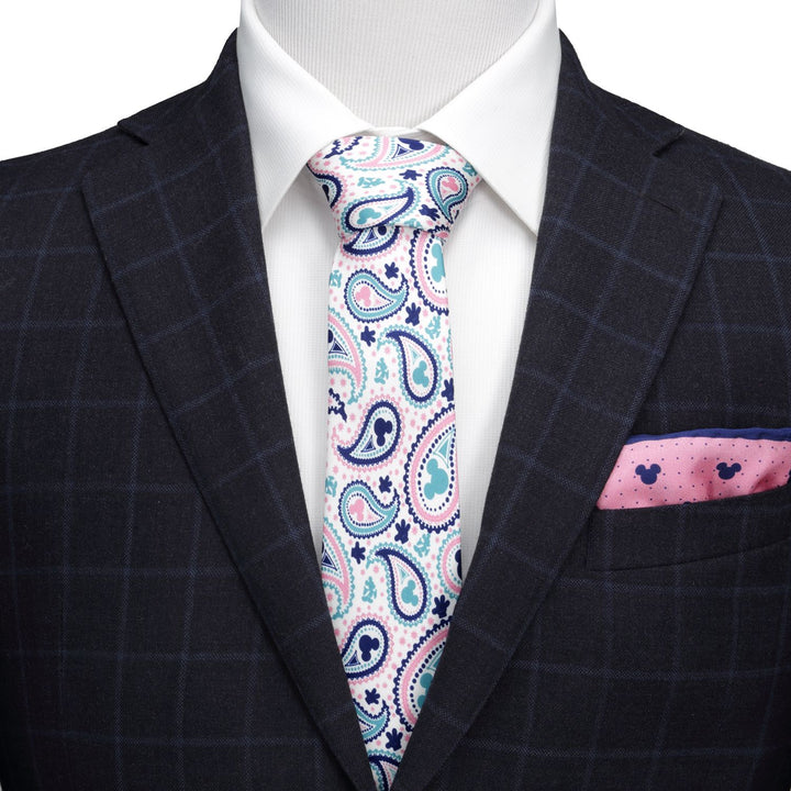 Disney Mickey Mouse Paisley Fine Necktie
