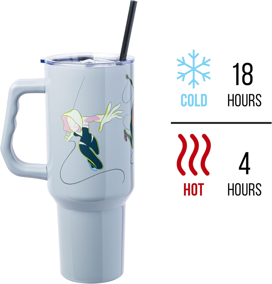 Miles Morales Spider Gwen Spider-Man 40oz. Stainless Steel Mug