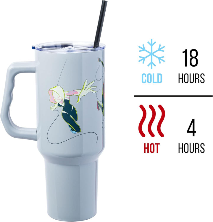 Miles Morales Spider Gwen Spider-Man 40oz. Stainless Steel Mug