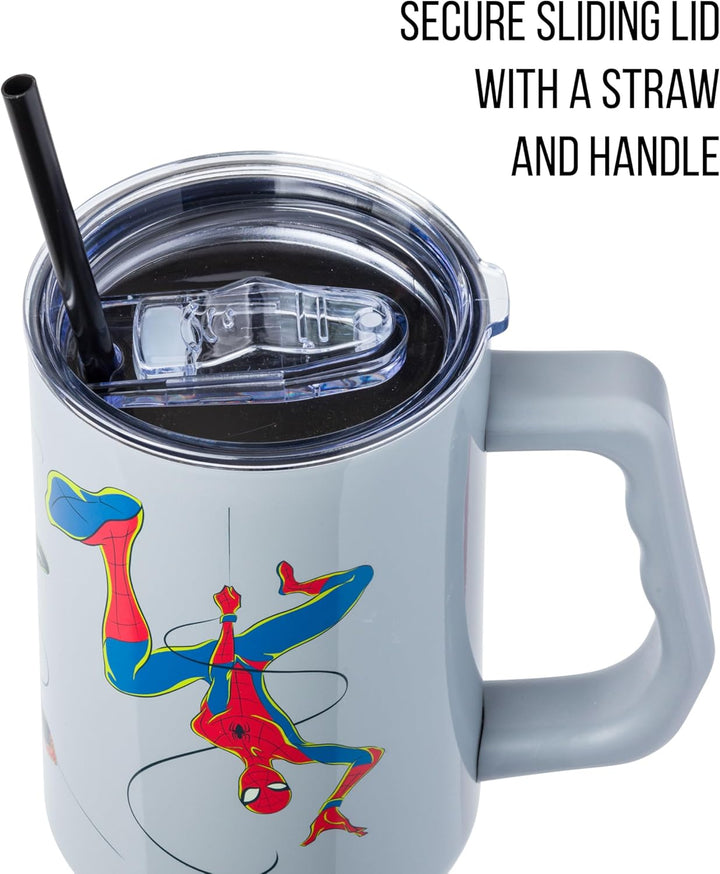 Miles Morales Spider Gwen Spider-Man 40oz. Stainless Steel Mug