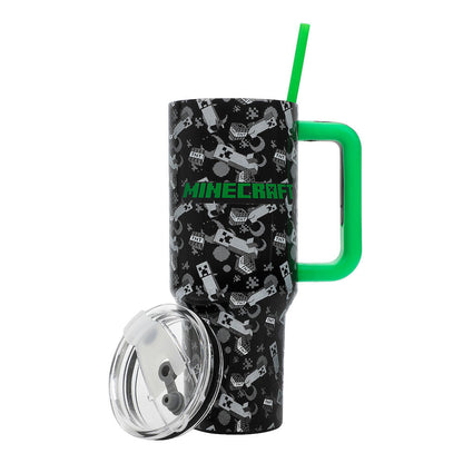 Minecraft Logo 40 oz. Stainless Steel Mug