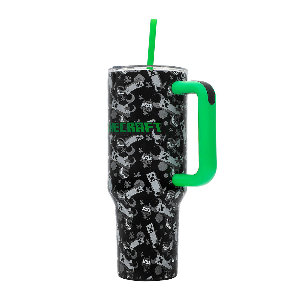 Minecraft Logo 40 oz. Stainless Steel Mug