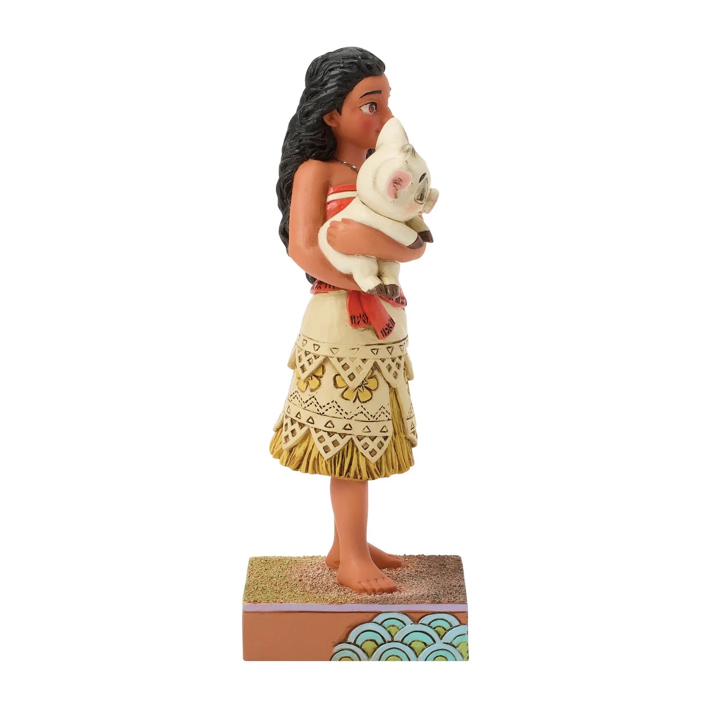 Moana Holding Pua Jim Shore Disney Traditions Statue