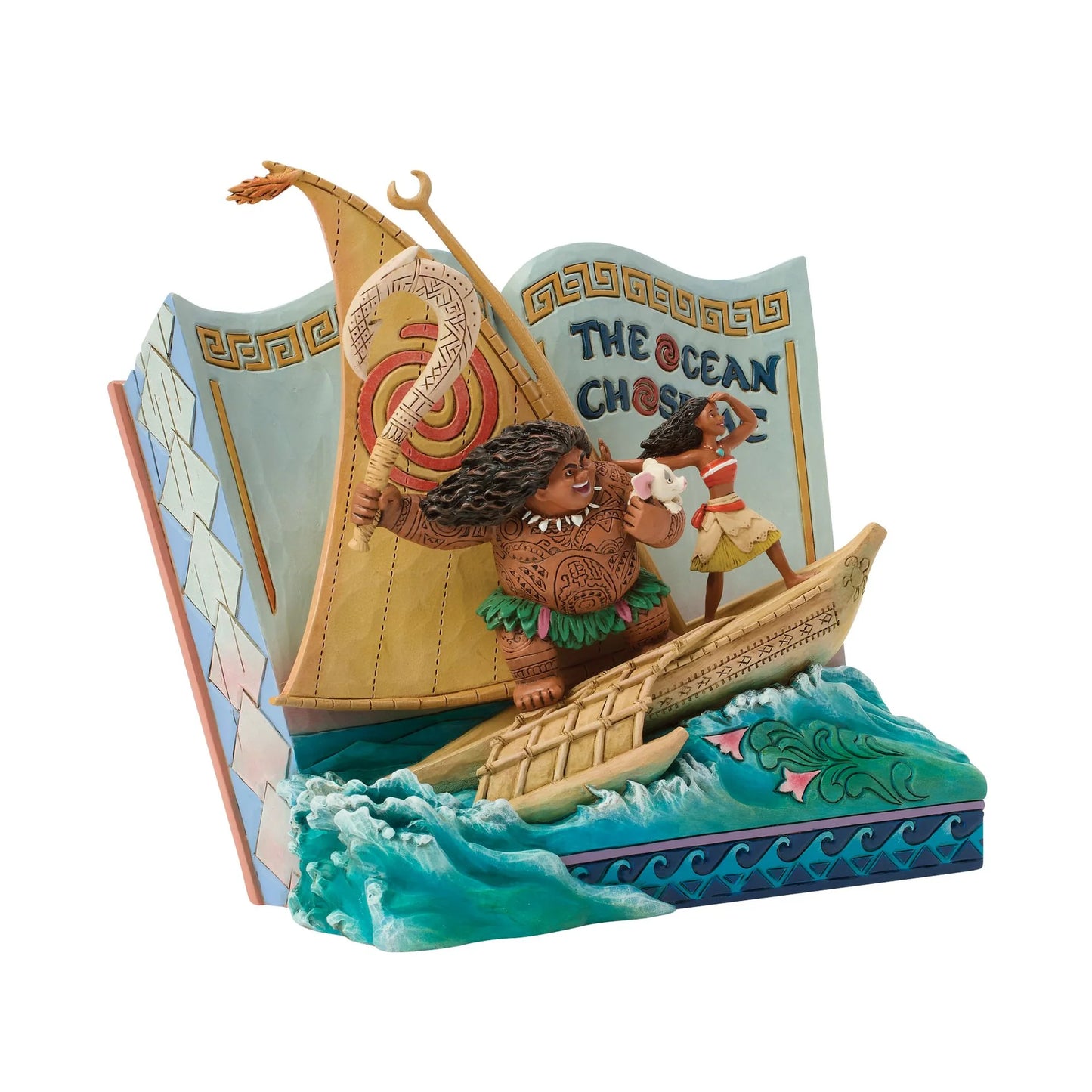 Moana StoryBook Jim Shore Disney Traditions Statue