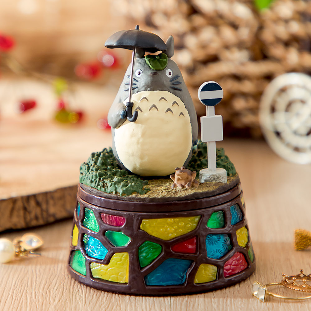 My Neighbor Totoro - Totoro and the Bus Stop Decorative Trinket Box