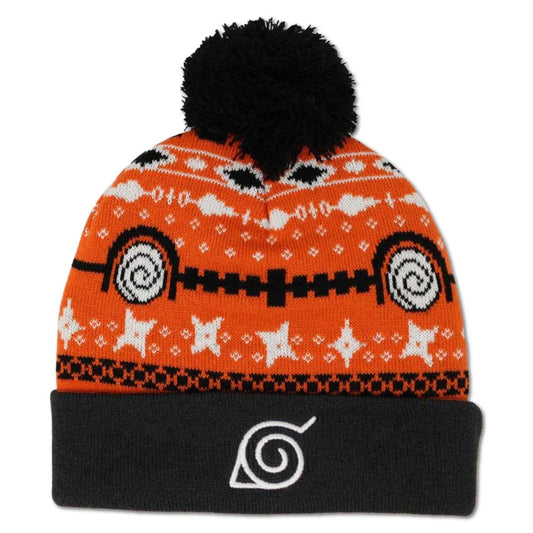 Naruto Leaf Village Knit Pom Beanie