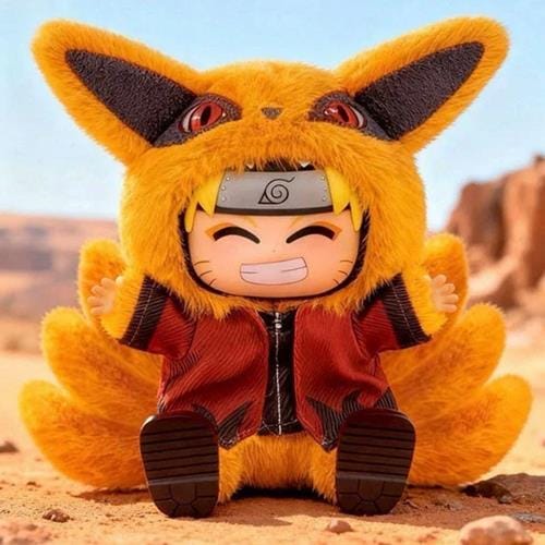 Naruto Shippuden Cute Beast Party V2 Surprise 5.5" Plush Bag Charm Blind Box