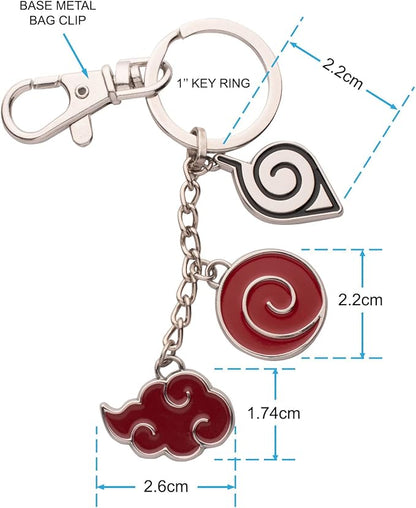 Naruto Shippuden Icons Keychain
