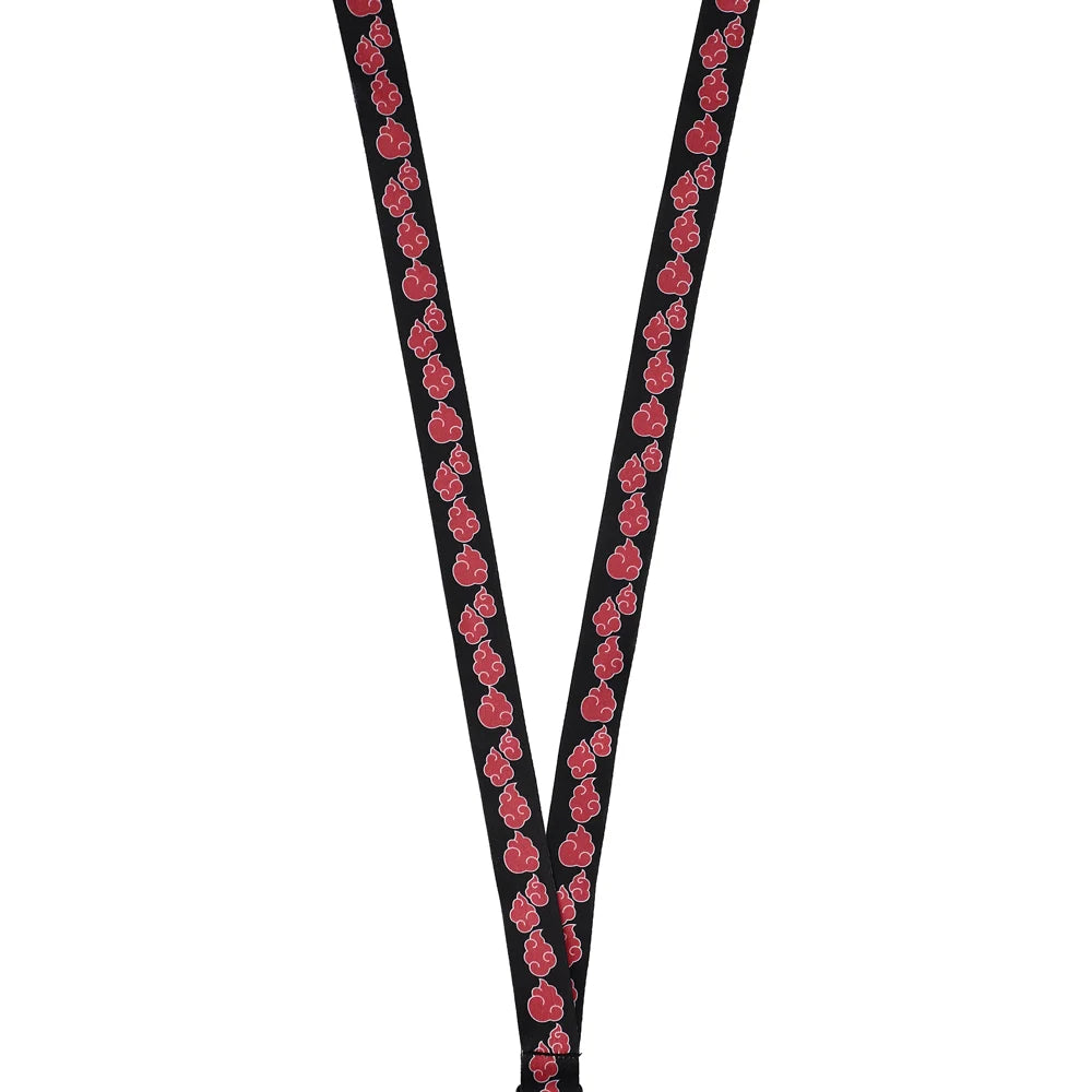 Naruto Shippuden Itachi Uchiha Lanyard with Clear ID Sleeve and Keychain
