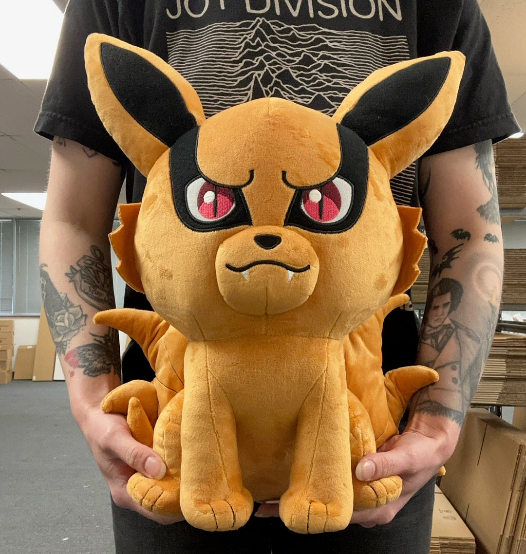 Naruto Shippuden Kurama Mega Fluffy Plush 14.6"