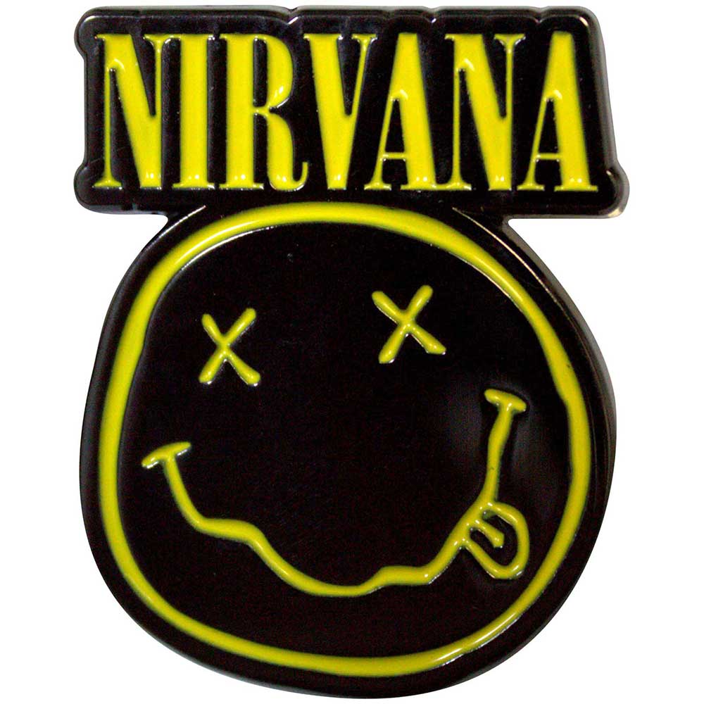 Nirvana Band Logo Pin Badge