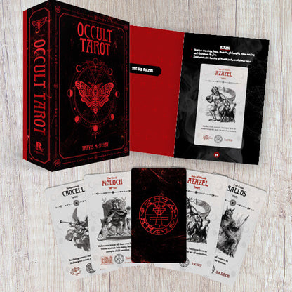 Occult Tarot Deck and Guidebook