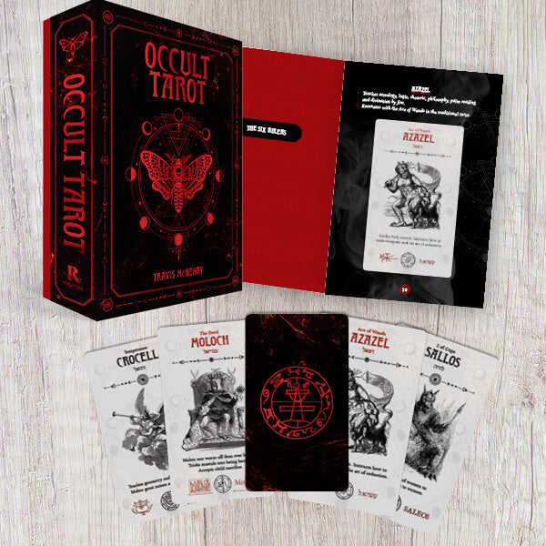 Occult Tarot Deck and Guidebook