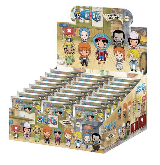One Piece 3D Foam Bag Clip, Series 7 Blind Bag Case of 24