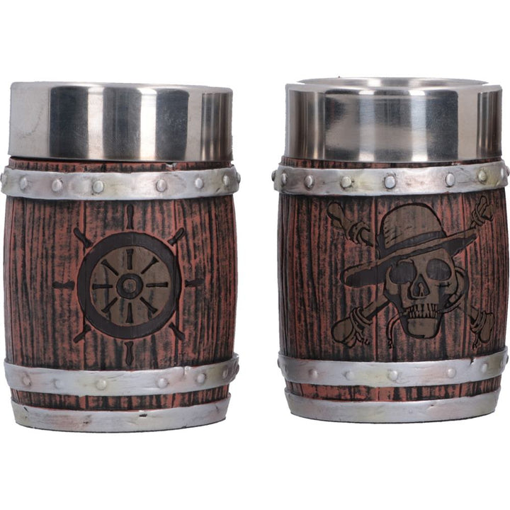 One Piece Barrel Shot Glass Set (Set of 3)