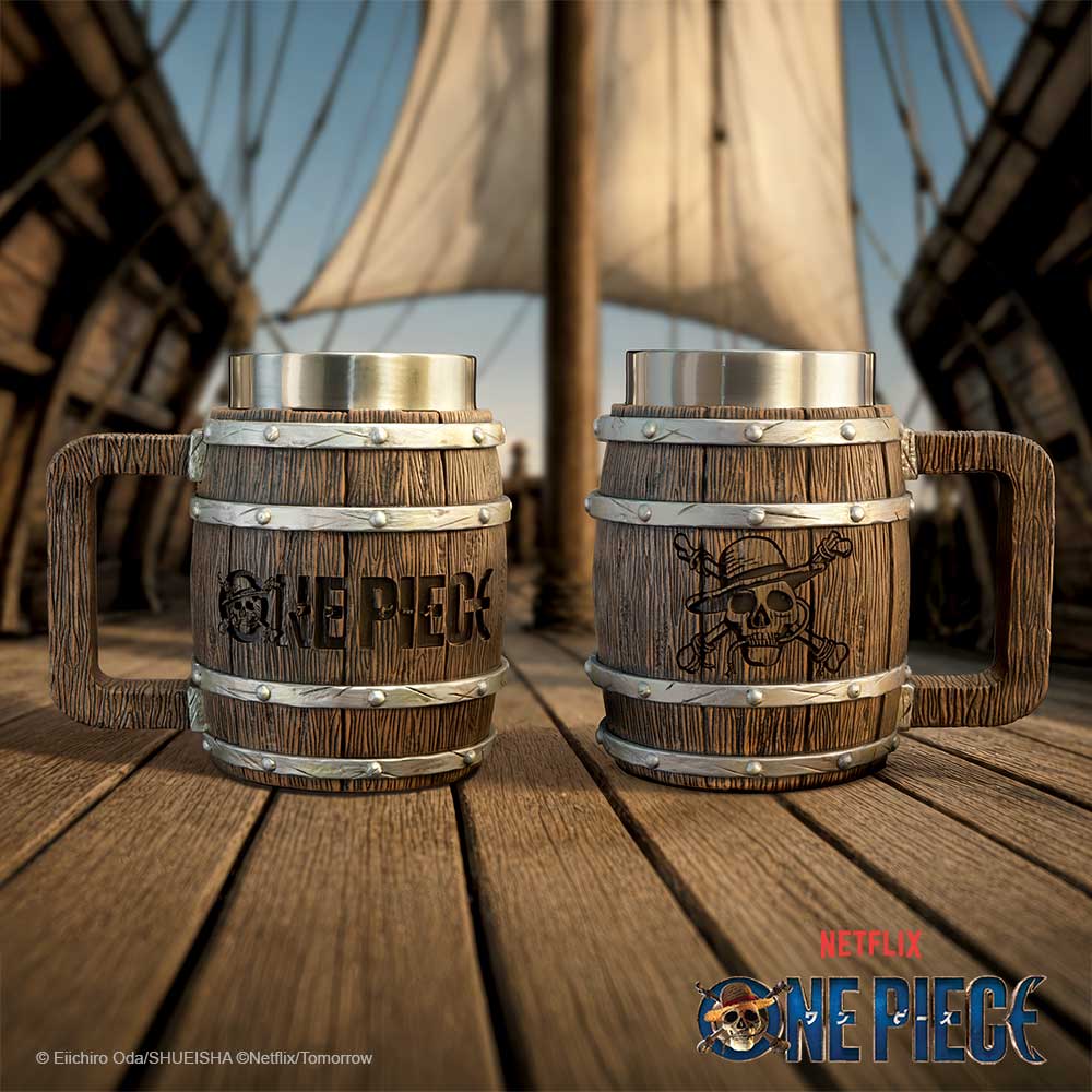 One Piece Barrel Tankard Mug