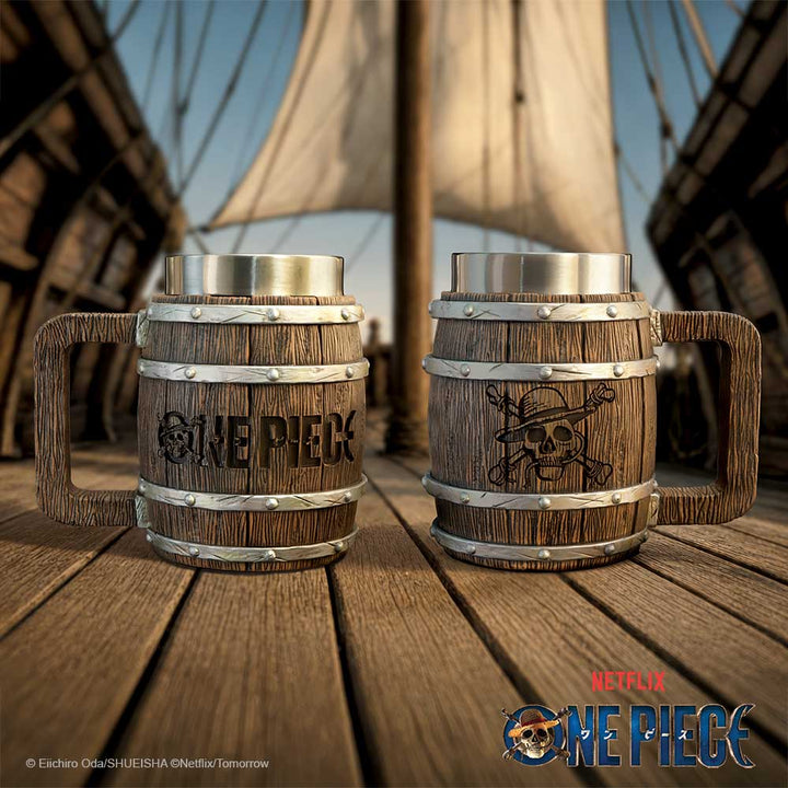 One Piece Barrel Tankard Mug
