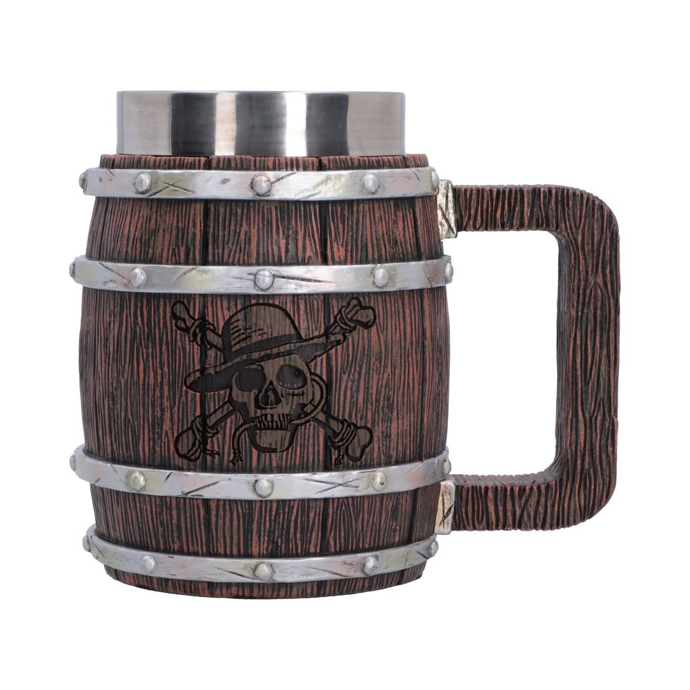 One Piece Barrel Tankard Mug