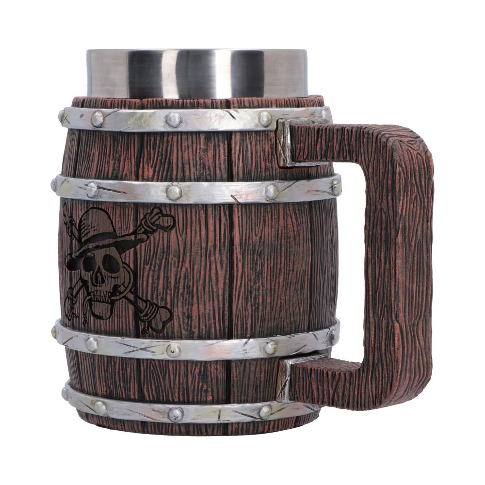 One Piece Barrel Tankard Mug