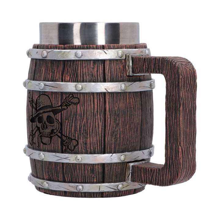 One Piece Barrel Tankard Mug