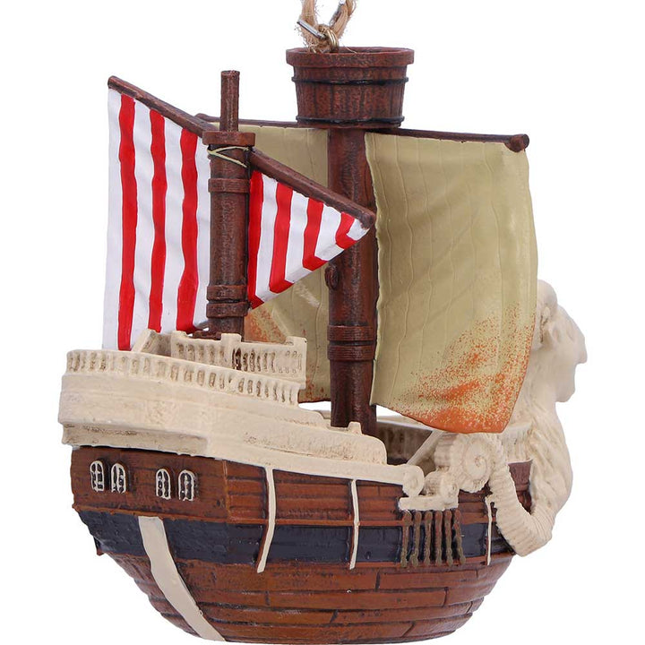 One Piece Going Merry Hanging Holiday Ornament